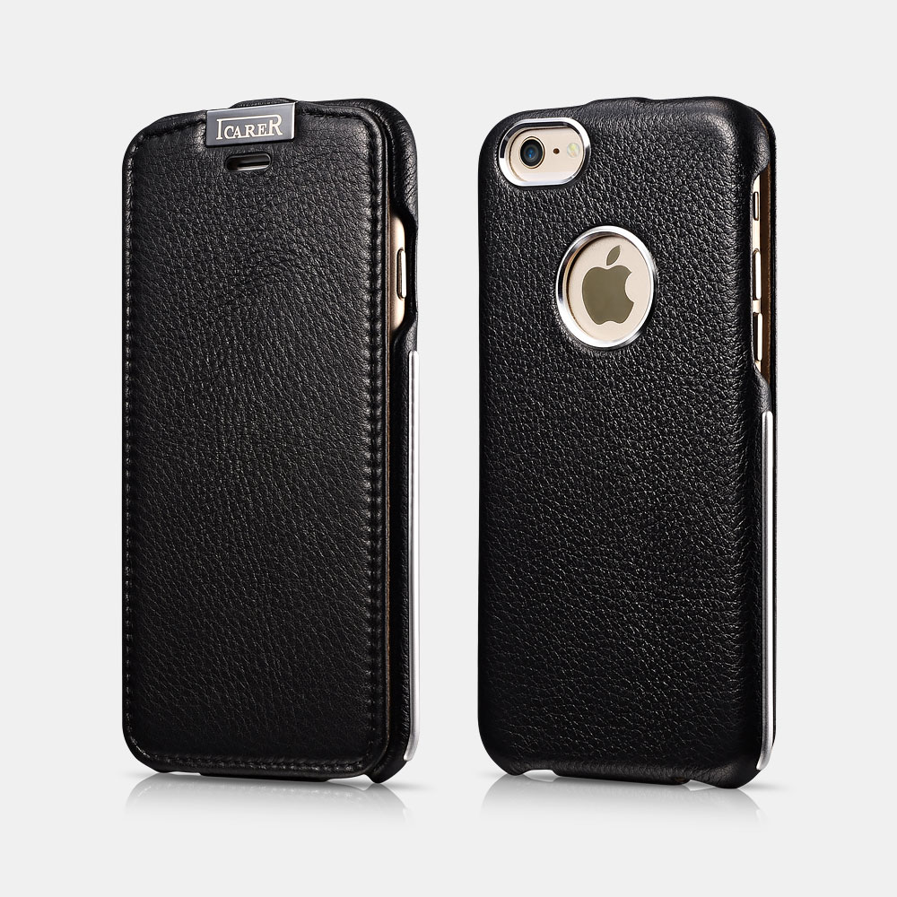 iPhone 6/6S 金属战士荔枝纹(上下翻)