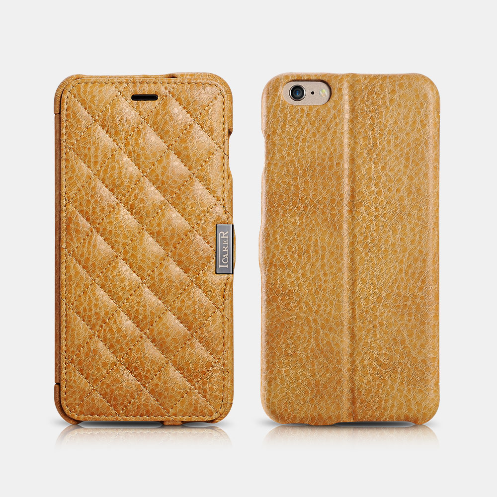 iPhone 6 Plus/6S Plus 超纤格纹(左右翻)